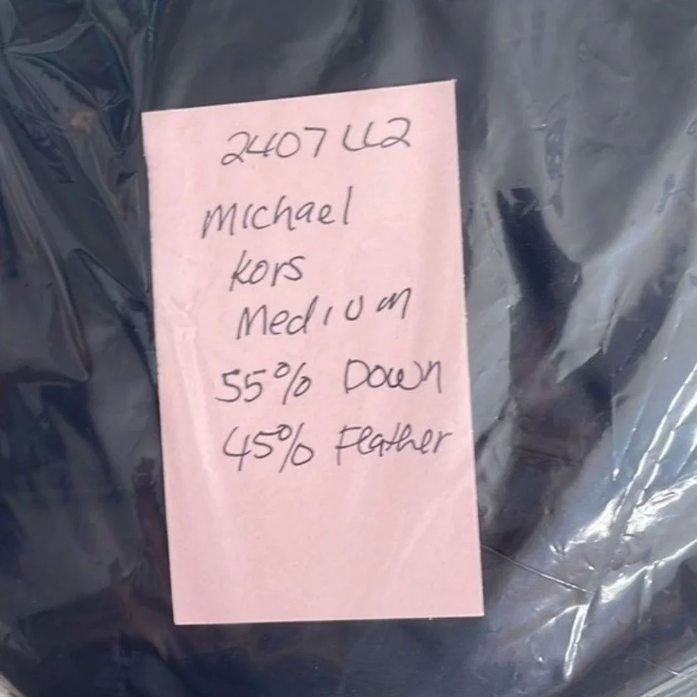 Michael Kors Puffer Coat‎ Medium Down Basic Minimalist Simple Warm Cozy Winter